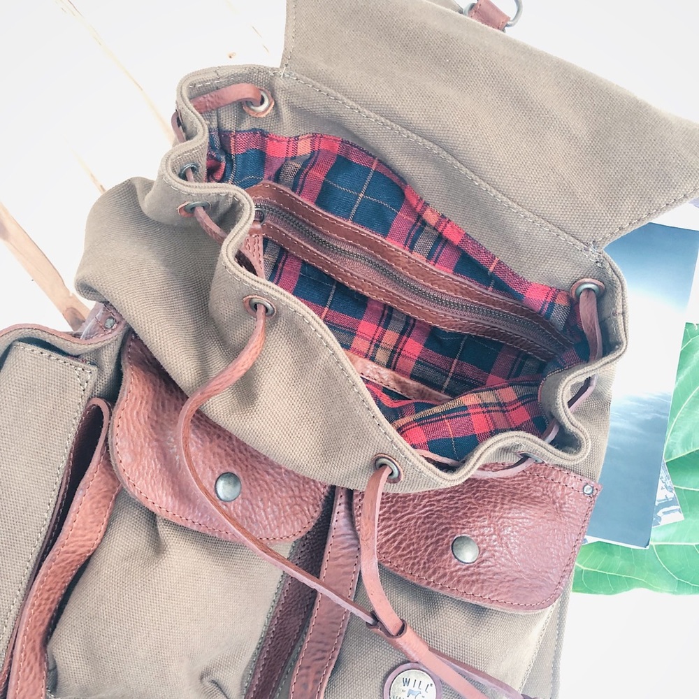 Men’s Will Leather Goods Lennon Backpack - Picture 4 of 8